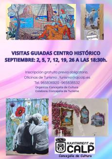 VISITES GUIADES CASC ANTIC: SETEMBRE