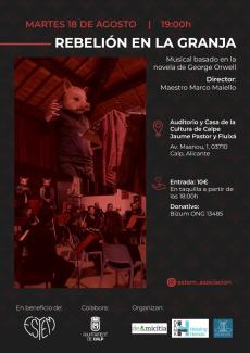 MUSICAL: REBELIÓN EN LA GRANJA