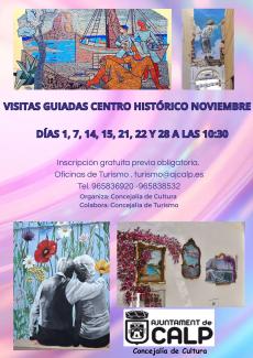 VISITES GUIADES CASC ANTIC: NOVEMBRE