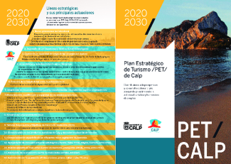 Resumen Líneas Estratégicas y principales actuaciones Plan Estratégico de Turismo Calp 2020-2030