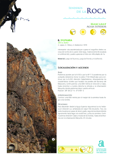 Rock Trails - Mascarat - Route 06 - Sylphara (in Spanish)